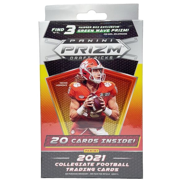 2021 Panini Prizm Draft Picks Football Hanger Box Factory Sealed 20 Cards NFL - Picture 1 of 6